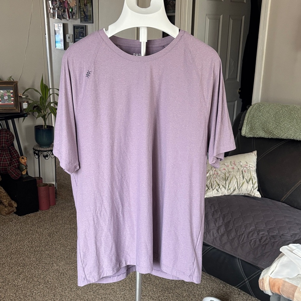 Rhone Reign Men's Shadow Plum T-Shirt SZ XXL